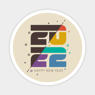 Happy new year 2022 Magnet